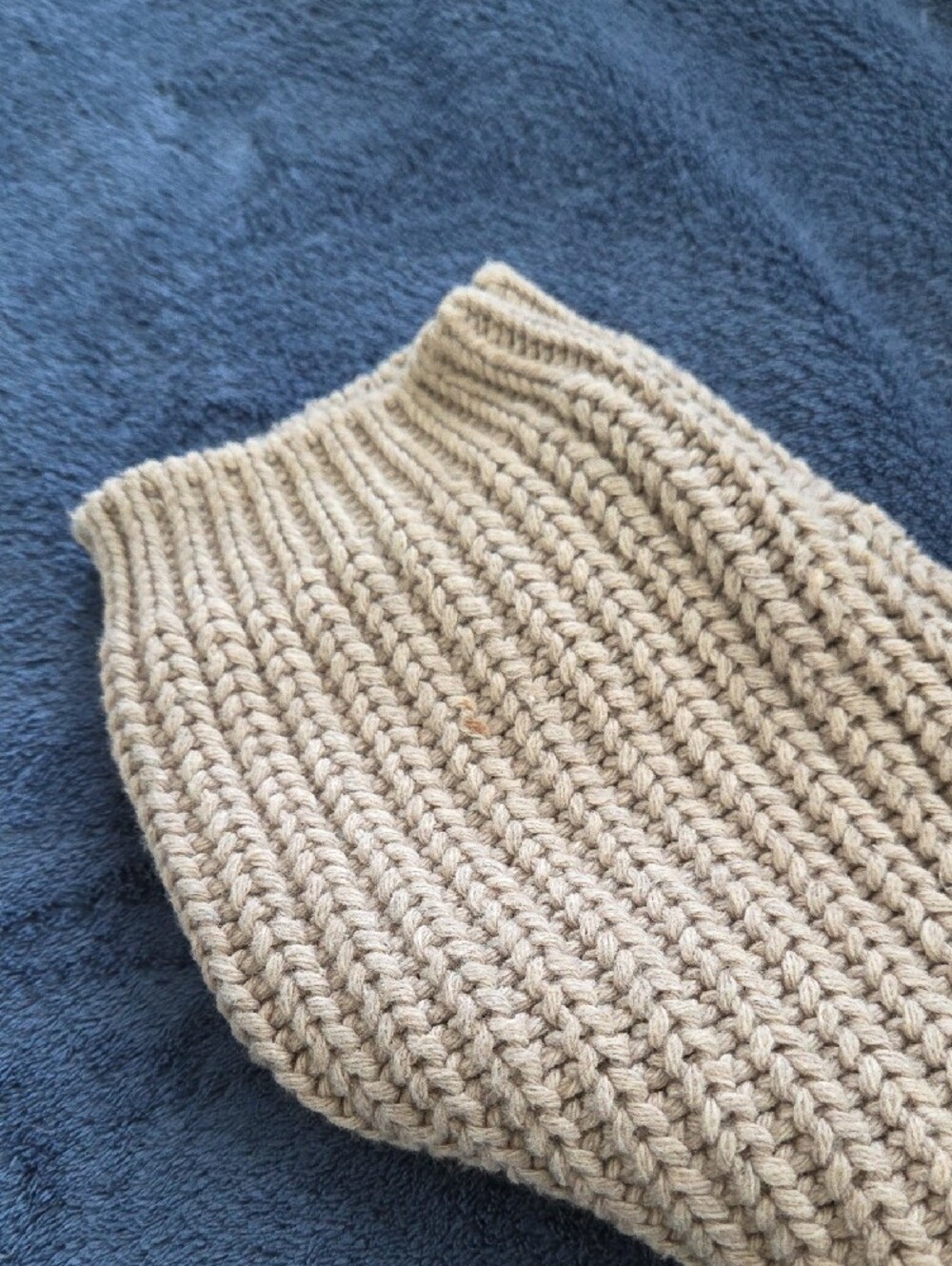 Reformation Taupe Ribbed Button-Front Cardigan - Picture 9 of 9